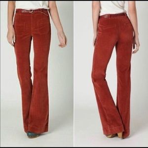 Anthropologie pilcro superscript flare corduroy